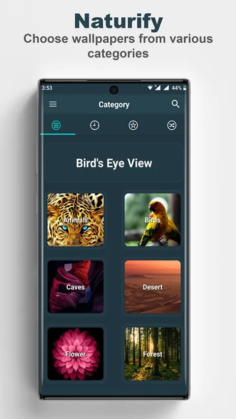 Naturify screenshot